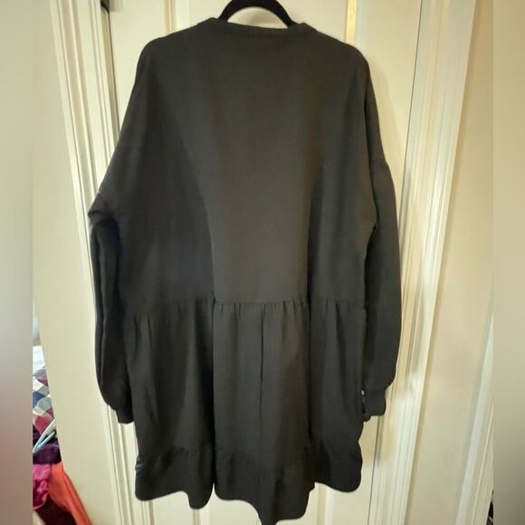 In The Style x Lorna Luxe volume sleeve mini smock dress NWT 24W - Picture 9 of 9